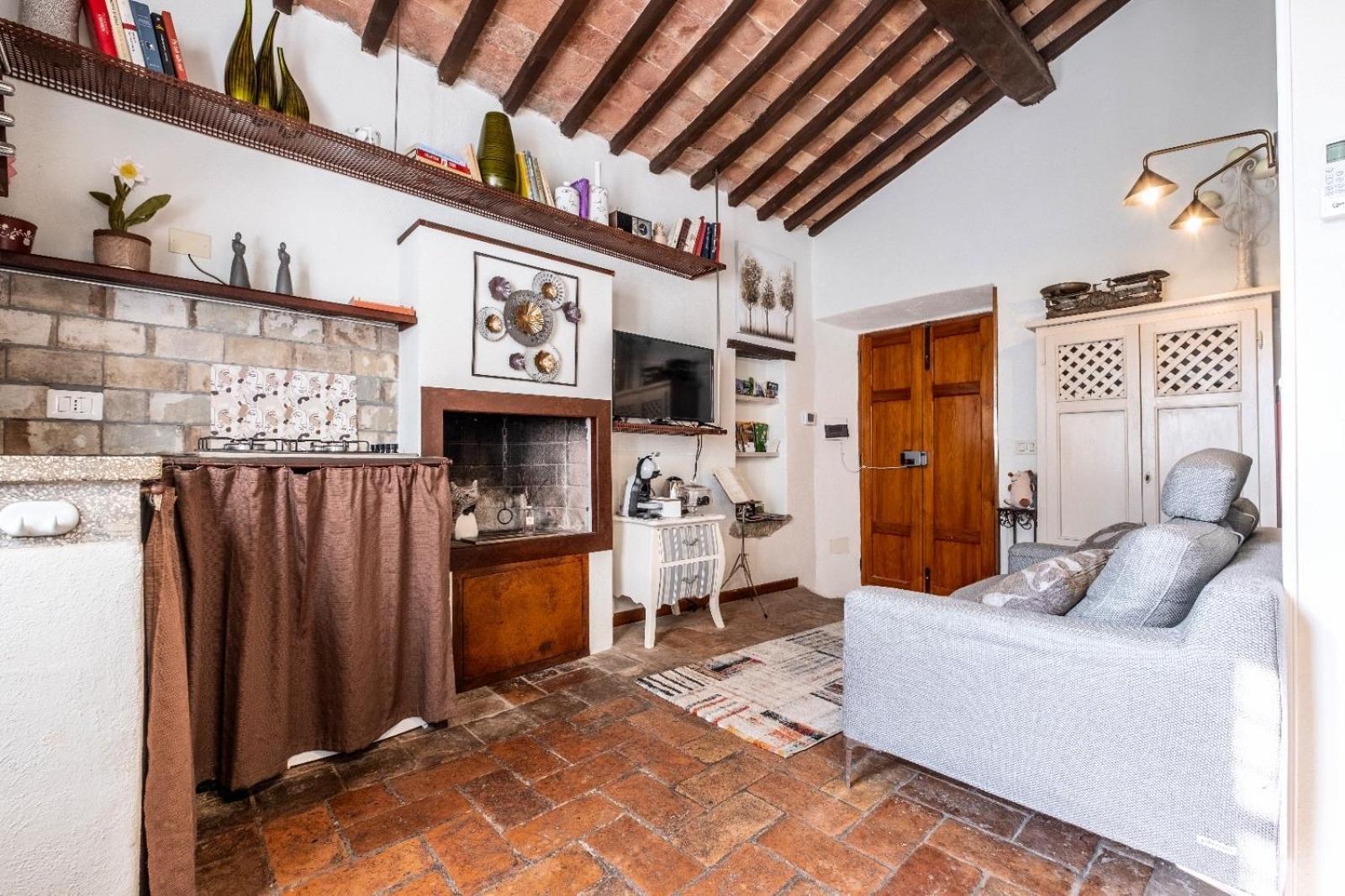 La Soffitta Nel Bastione Lägenhet Pitigliano Exteriör bild