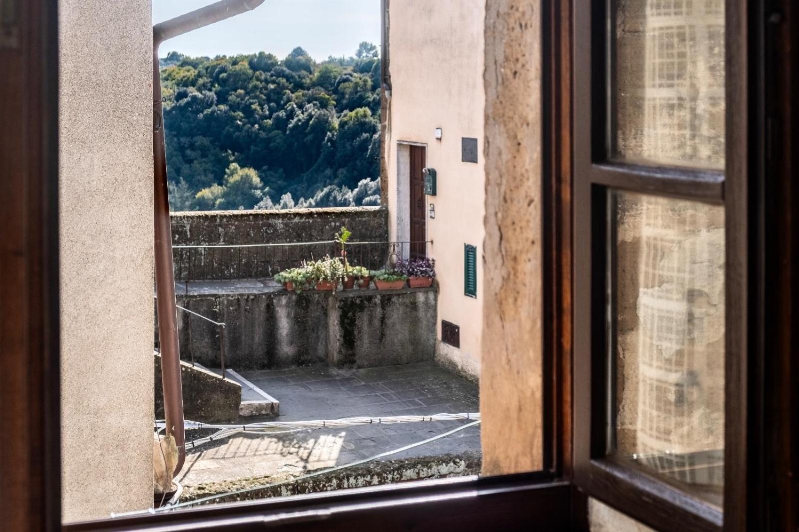 La Soffitta Nel Bastione Lägenhet Pitigliano Exteriör bild
